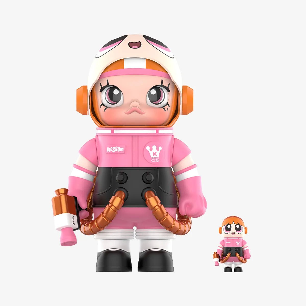 Pop Mart MEGA SPACE MOLLY 400%+100% THE POWERPUFF GIRLS - Blossom - OVERRATED