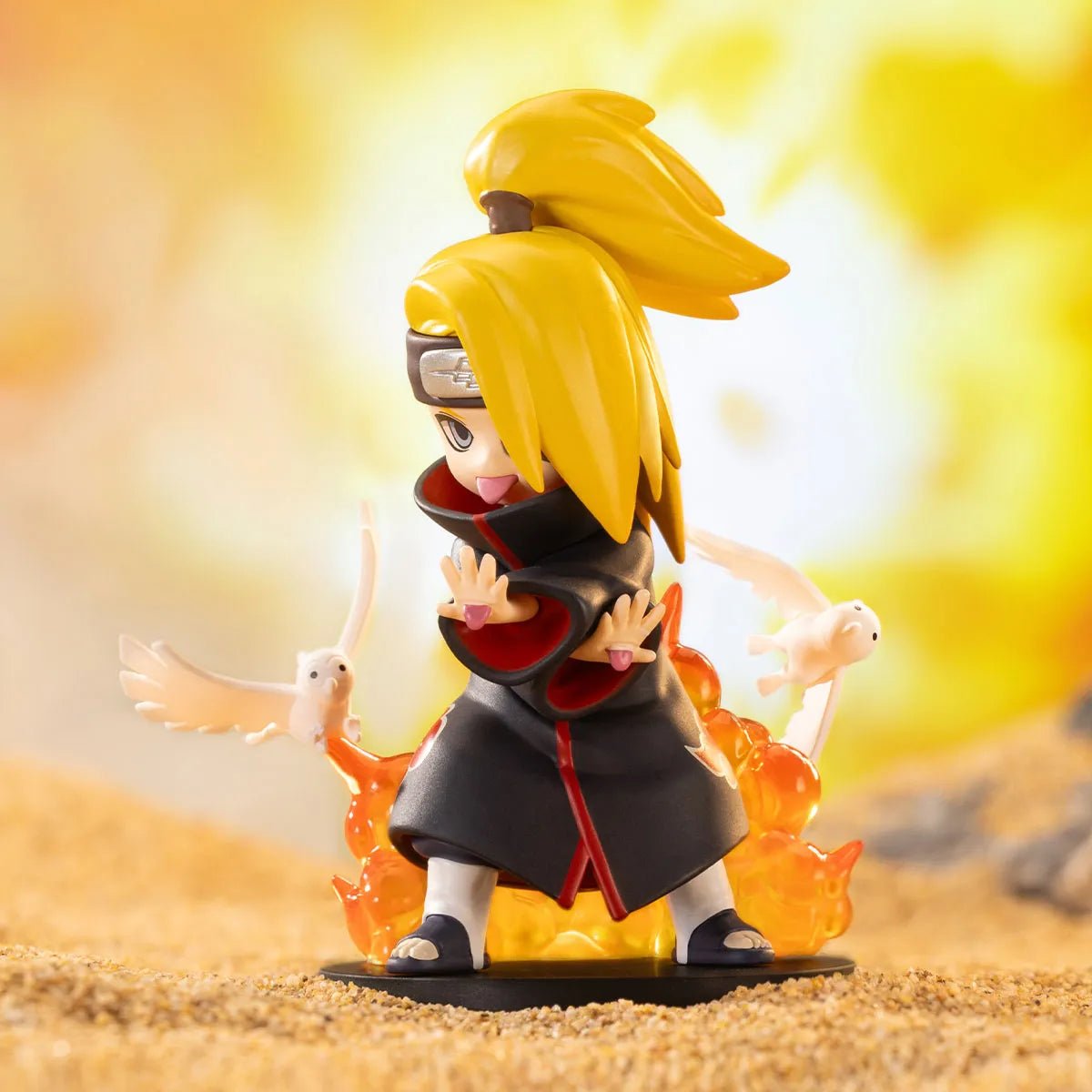 Pop Mart blind box Naruto Shippuden yellow-themed Akatsuki figure unboxed - Overrated Korean Beauty & More