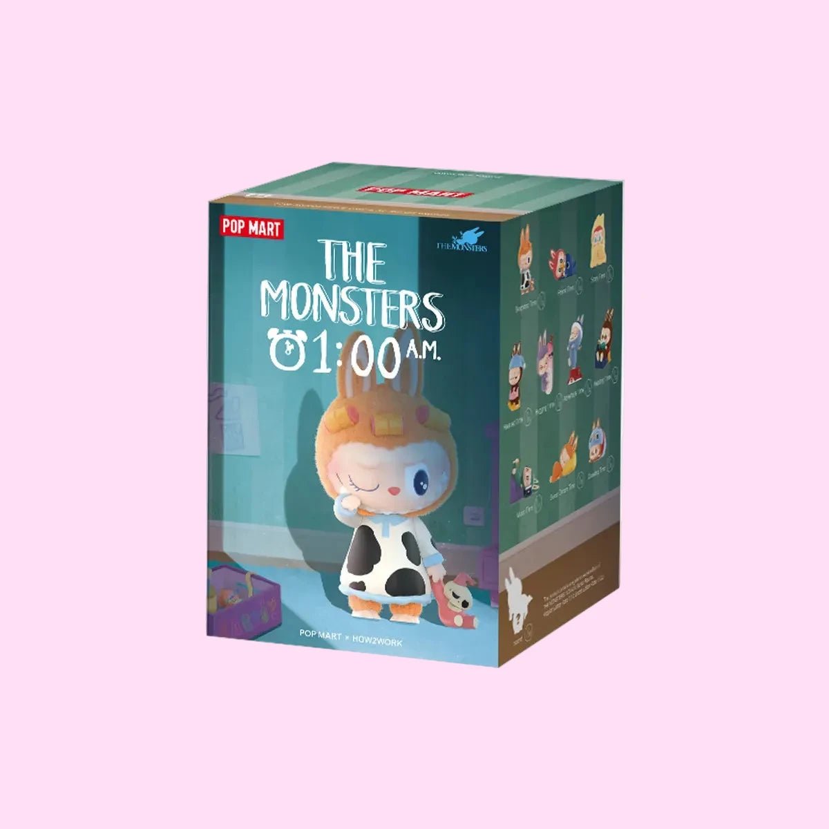 Pop Mart blind box Monsters 1AM Series complete set display - Overrated Korean Beauty & More