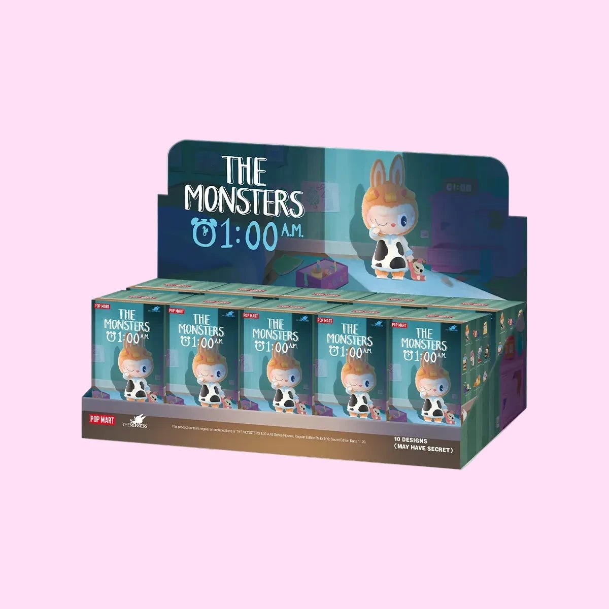 Pop Mart blind box Monsters 1AM Series boxed figure unboxing gift - Overrated Korean Beauty & More