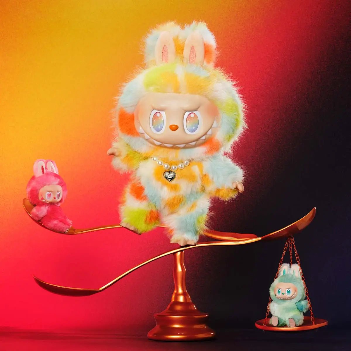 Pop Mart The Monsters Big into Energy Series - ROCK THE UNIVERSE Vinyl Plush Doll - OVERRATED