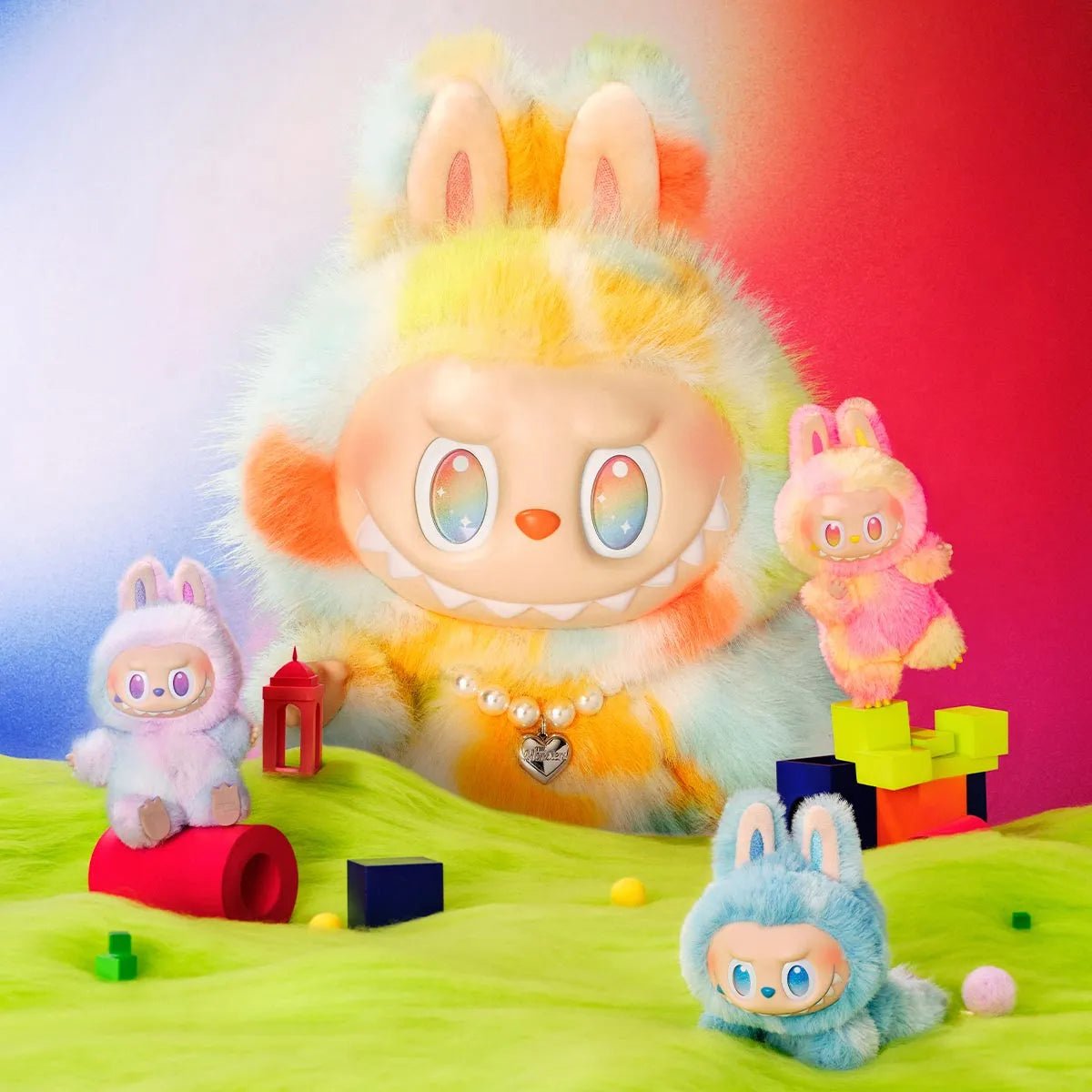 Pop Mart The Monsters Big into Energy Series - ROCK THE UNIVERSE Vinyl Plush Doll - OVERRATED