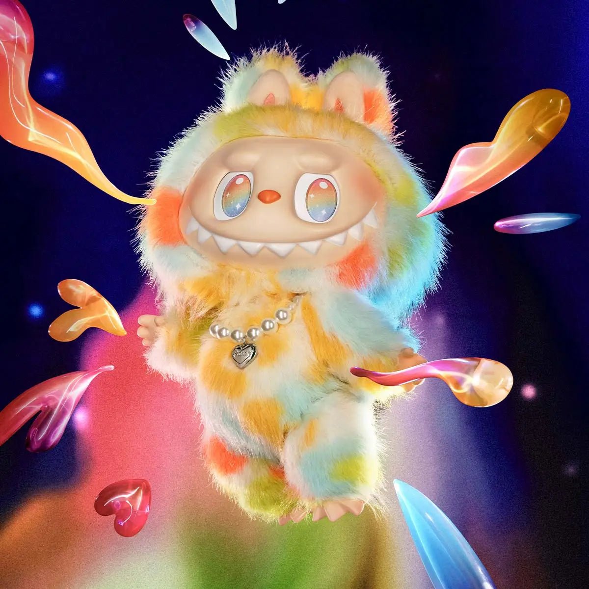 Pop Mart The Monsters Big into Energy Series - ROCK THE UNIVERSE Vinyl Plush Doll - OVERRATED