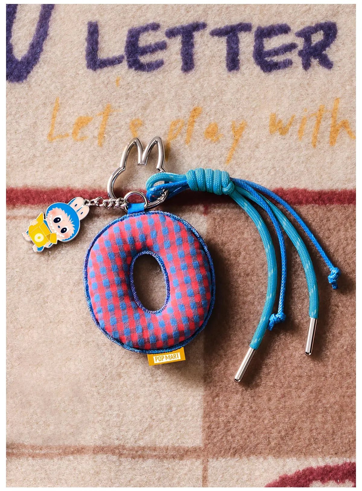 Pop Mart The Monsters Labubu Pin for Love Series - Letter Pendant Blind Box - OVERRATED