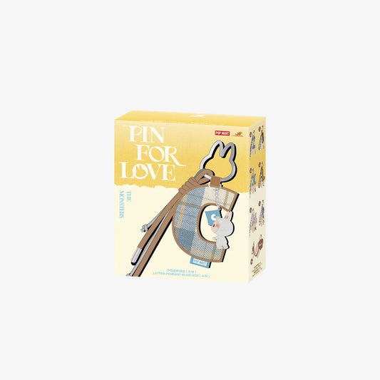Pop Mart The Monsters Labubu Pin for Love Series - Letter Pendant Blind Box - OVERRATED