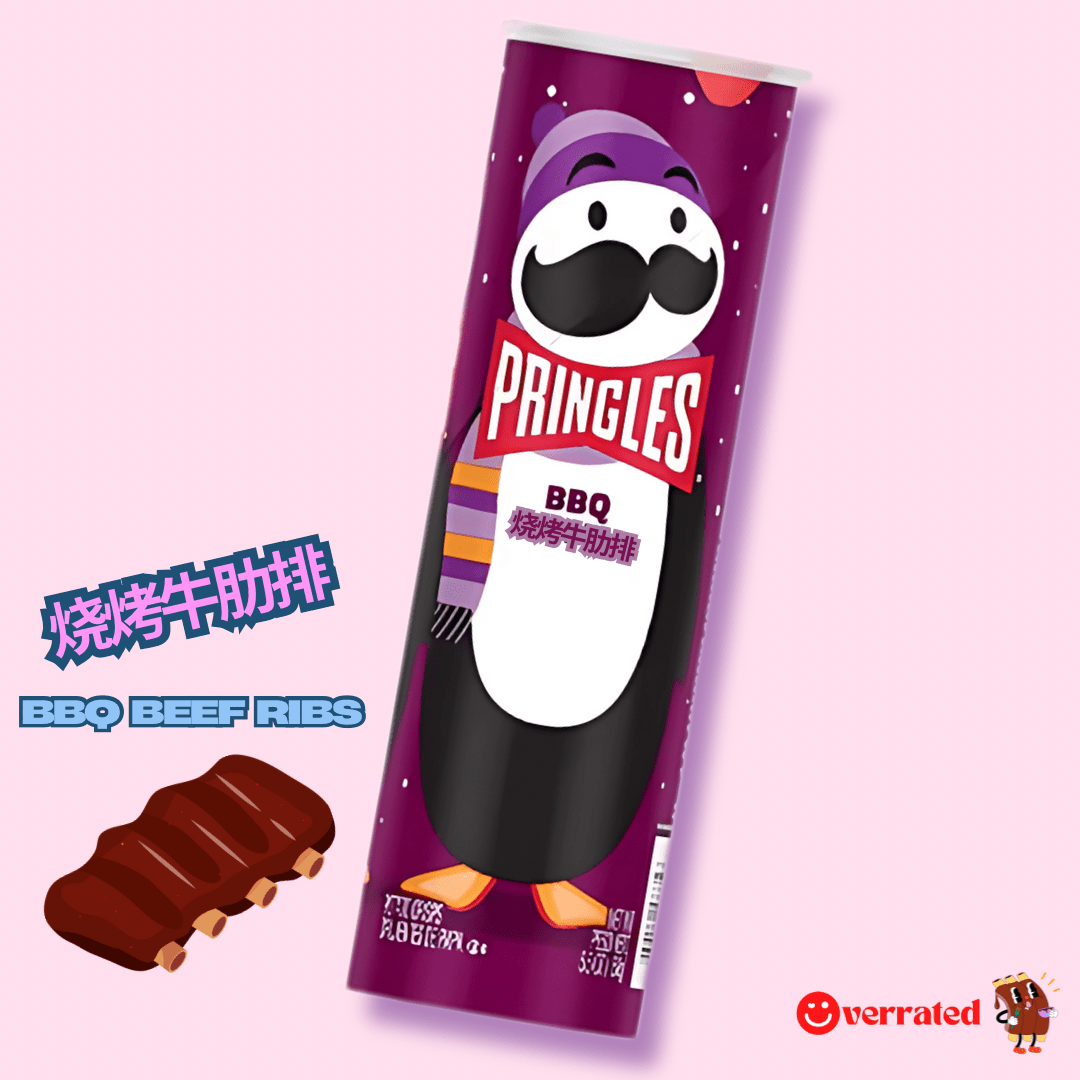 Pringles Roasted Beef Rib Flavor Potato Chips Can - OVERRATED