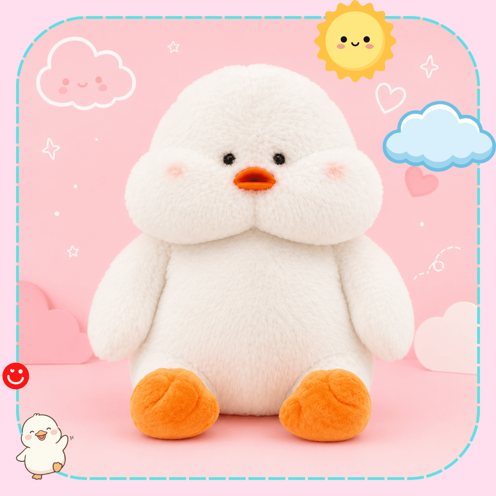 Puffy Duck Plush - OVERRATED