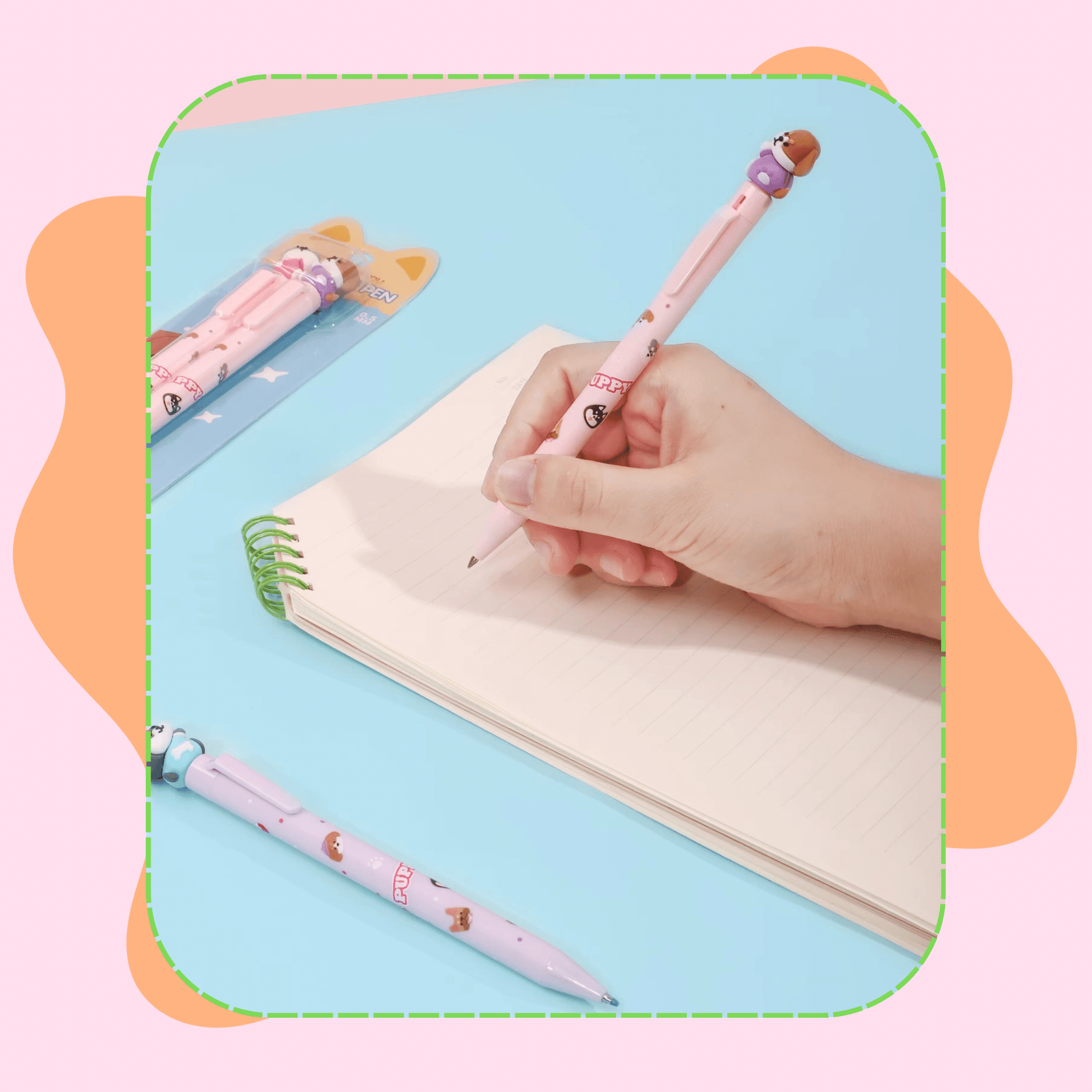 🐶 Puppy Besties Sharing Gel Pen Set - OVERRATED