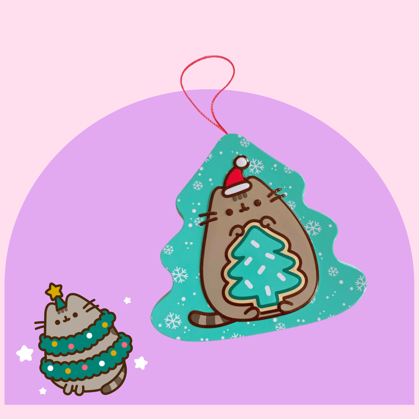 Pusheen Meowy Christmas Tree Ornament Tin - OVERRATED