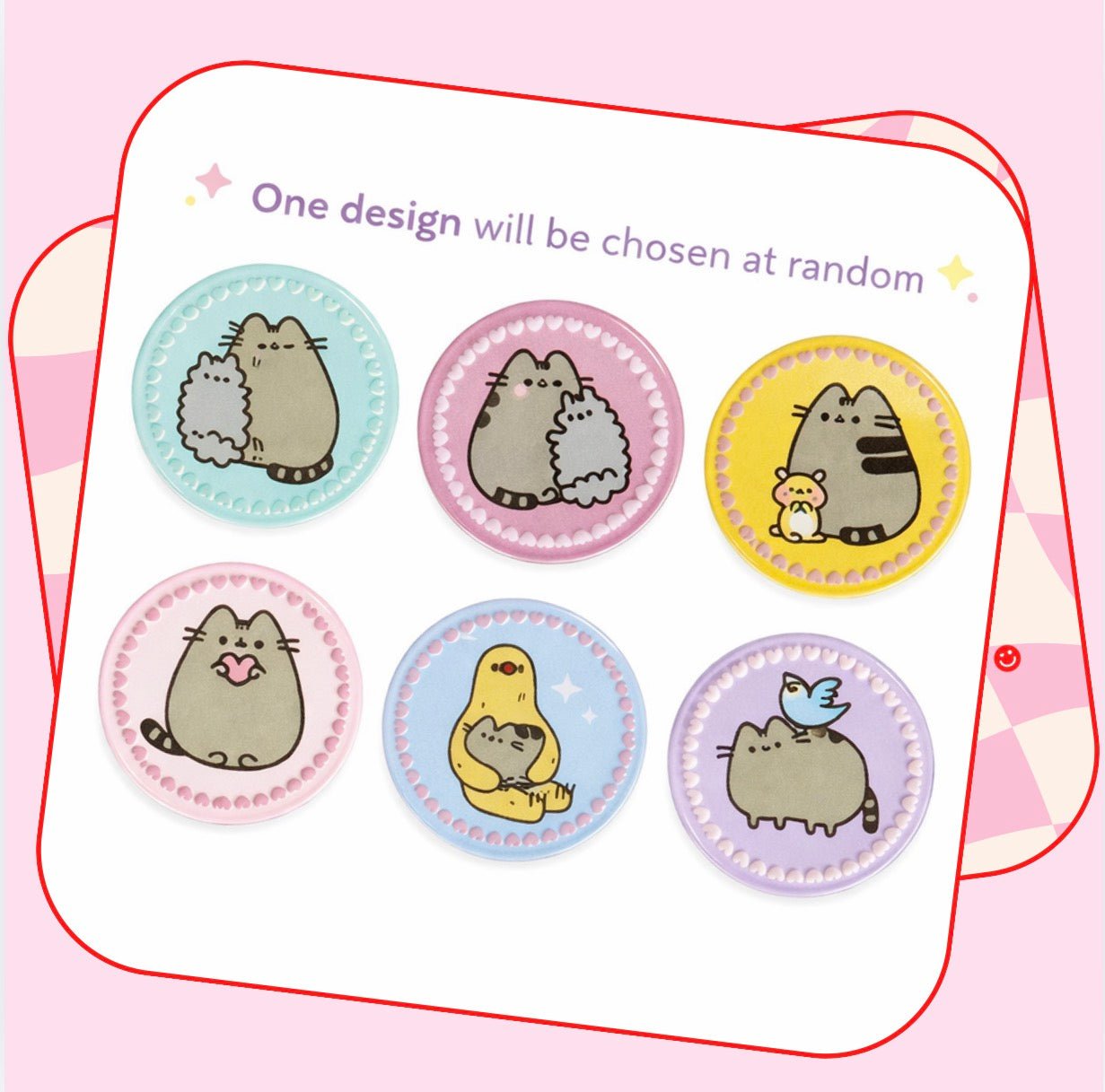 Pusheen candy tin kawaii cat themed collectible seasonal assorted designs - Overrated Korean Beauty & More
