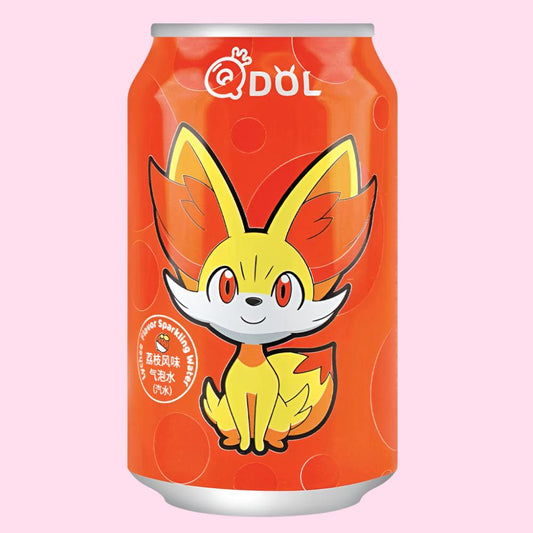 QDOL Pokémon Lychee Sparkling Water 330ml - OVERRATED