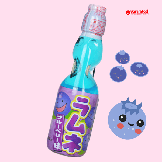 RAMUNE Blueberry - flavored carbonated soft drink - OVERRATED