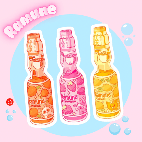 Ramune Japanese Soda (Assorted Flavors) - OVERRATED