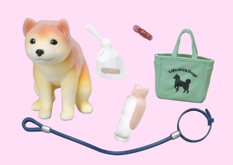 Re-Ment dog blind box Japanese miniature collectible playtime scene - Overrated Korean Beauty & More
