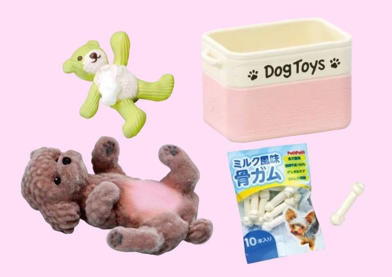 Re-Ment dog blind box detailed dog and home essentials miniature - Overrated Korean Beauty & More