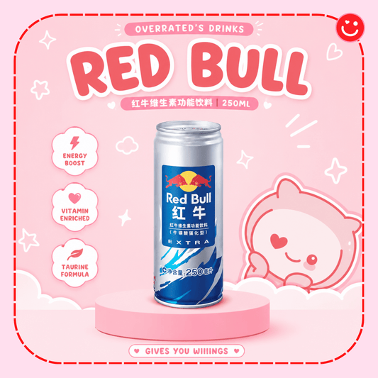 Red Bull China Edition Extra Energy Drink - OVERRATED