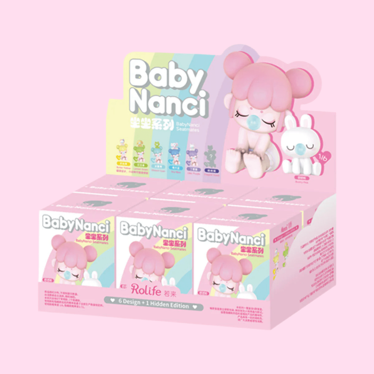 Rolife Baby Nanci Seatmates Surprise Figure Doll Blind Box - OVERRATED