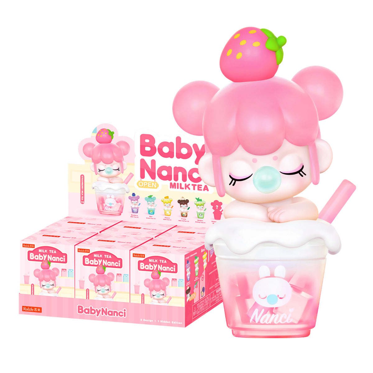 kawaii blind box Rolife BabyNanci Milk Tea single character unboxed - Overrated Korean Beauty & More