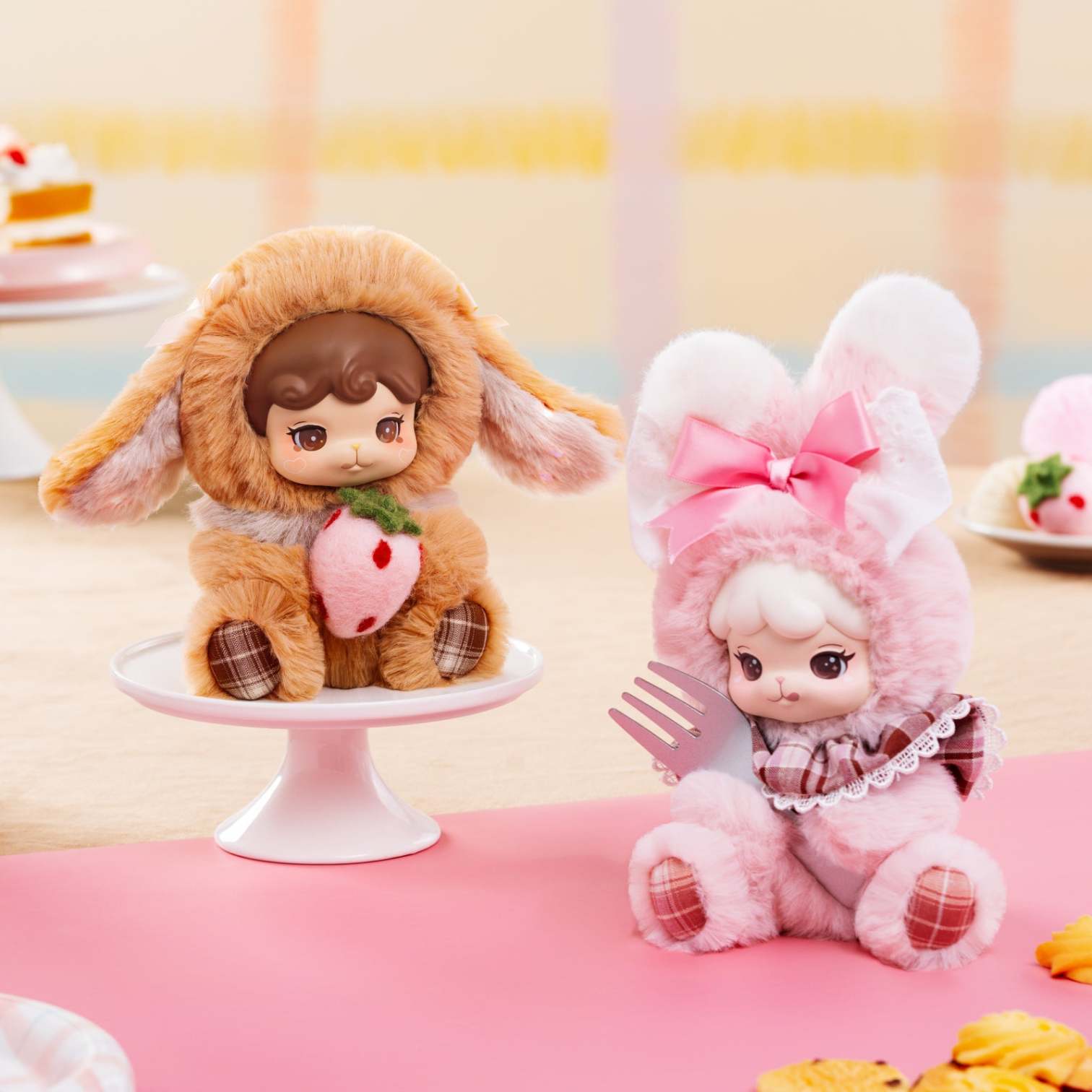 Rolife Cream Cookii Bunny blind box collectible pendant display - Overrated Korean Beauty & More