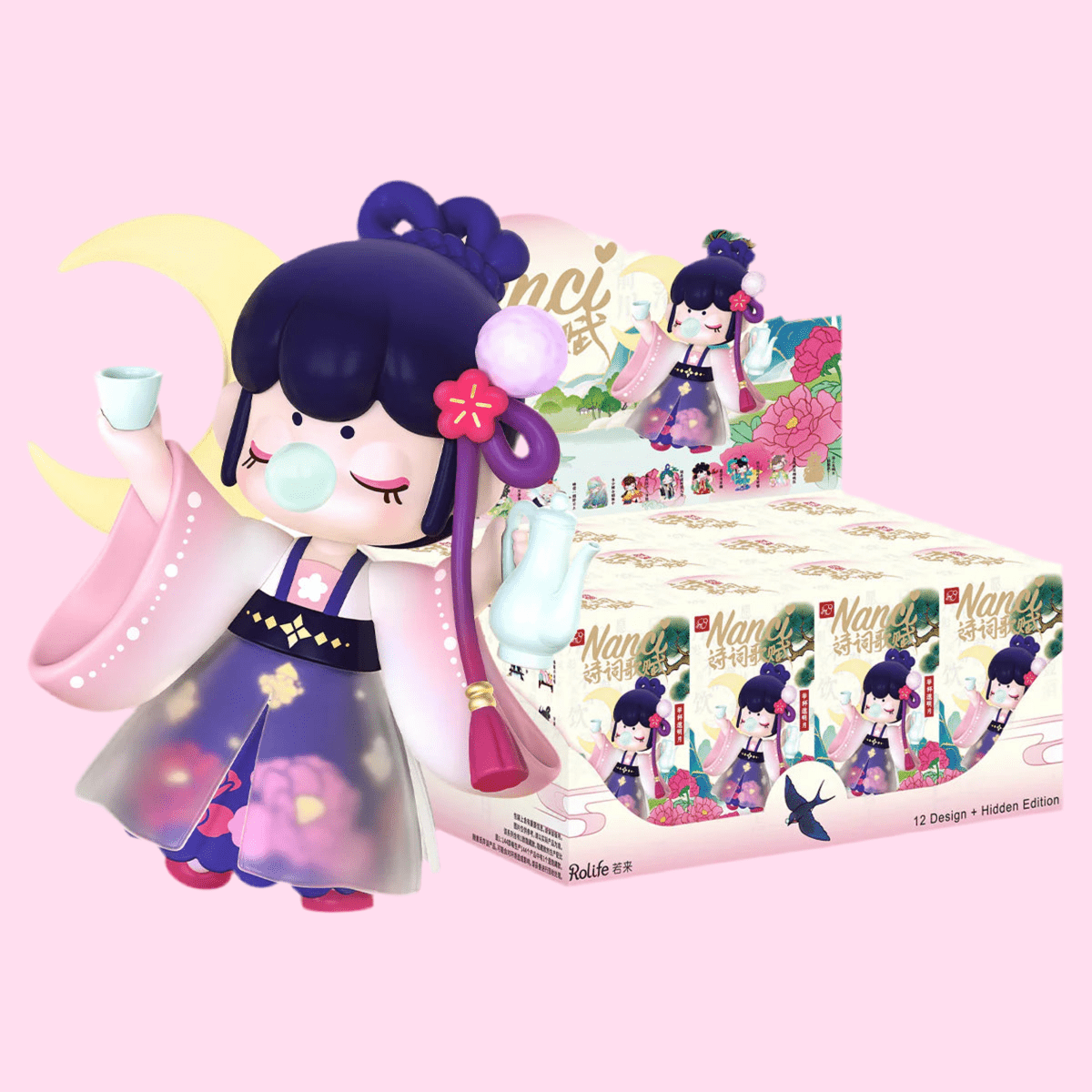 Rolife Nanci Chinese Poetry Surprise Figure Doll Blind Box - OVERRATED