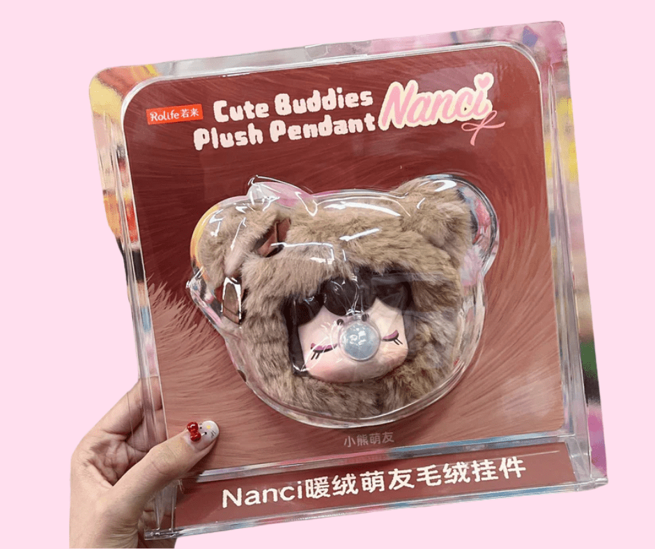 Rolife Nanci Cute Buddies Plush Keychain Pendant - OVERRATED