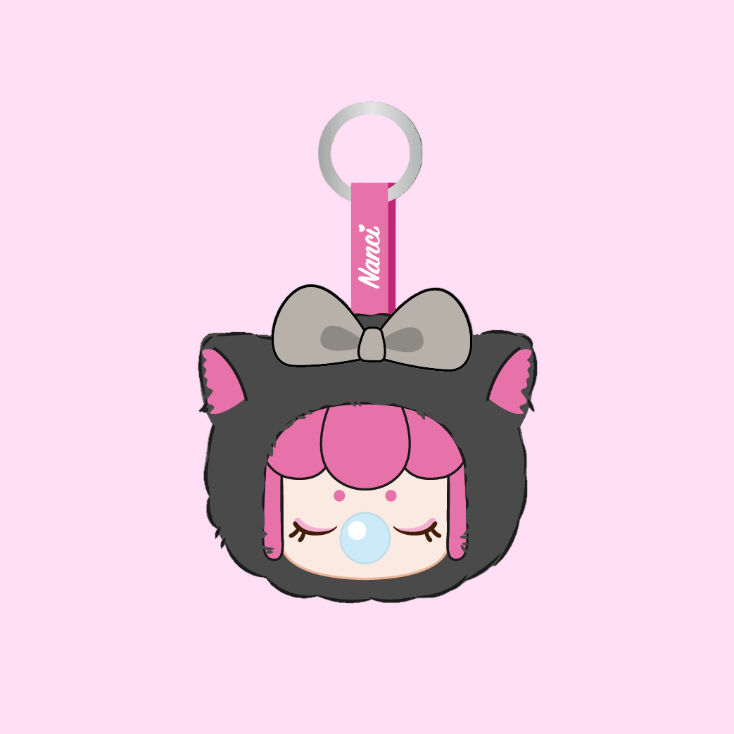 Rolife Nanci Cute Buddies Plush Keychain Pendant - OVERRATED