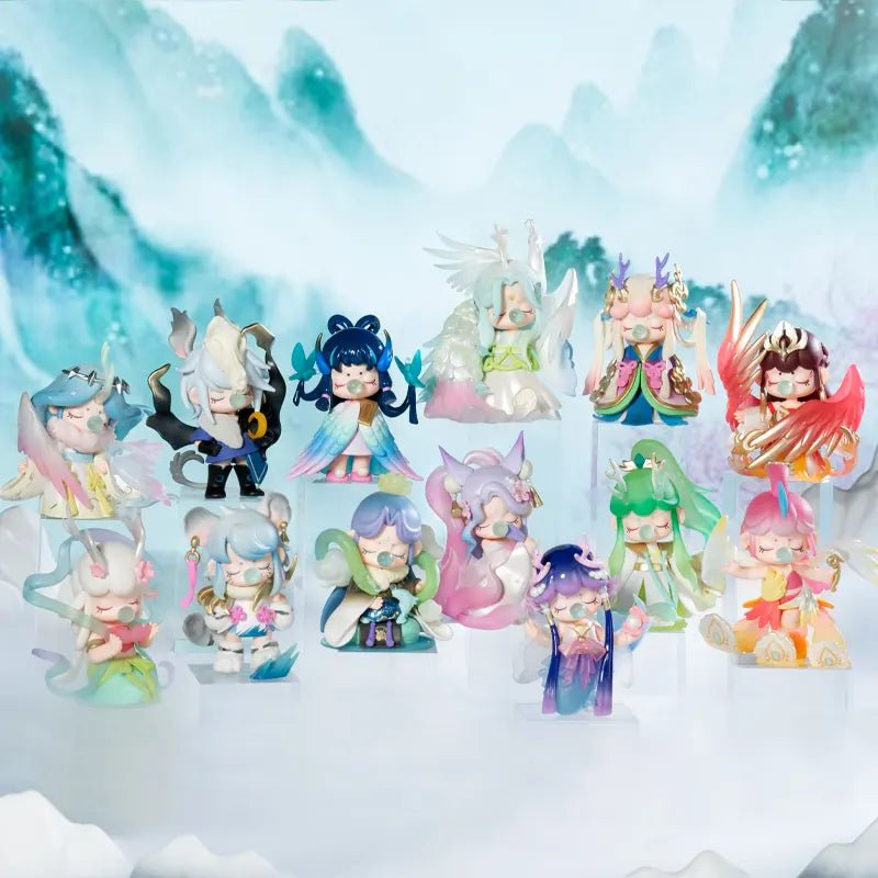 Rolife Nanci blind box series all characters display Oriental style - Overrated Korean Beauty & More