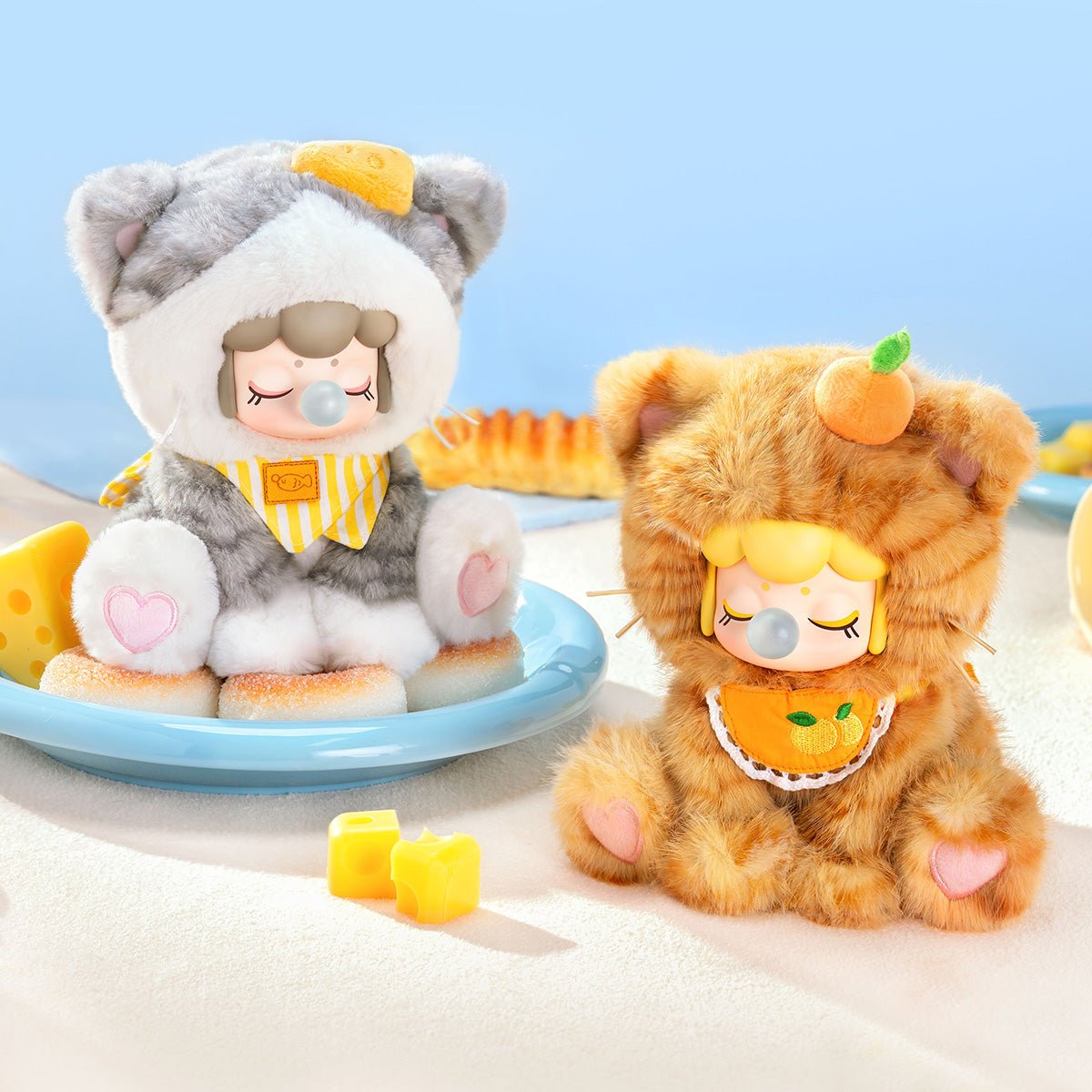 Rolife Nanci plush blind box Tea Time Kitties multiple characters - Overrated Korean Beauty & More