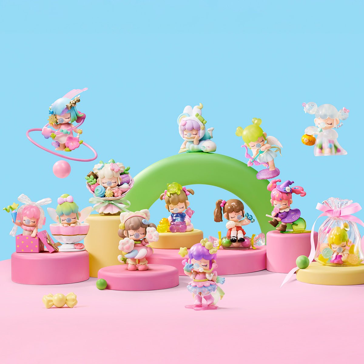Rolife Nanci surprise figure Sweet Time candy shop scene - Overrated Korean Beauty & More