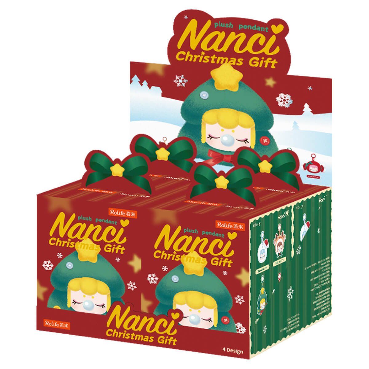 Rolife Nanci blind box adorable xmas themed collectible pendant - Overrated Korean Beauty & More