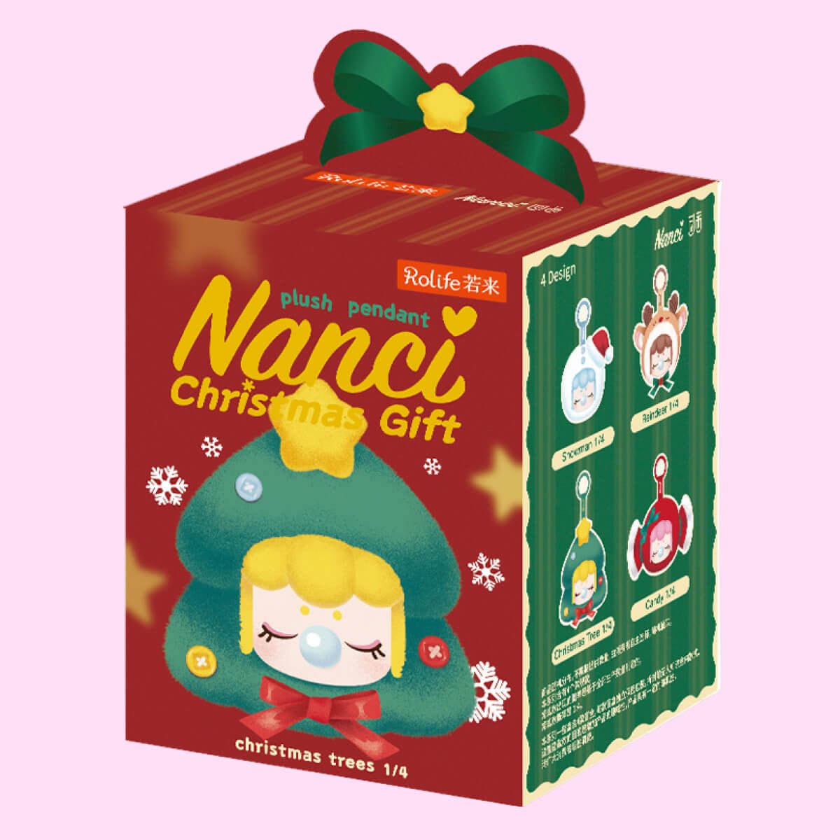 Rolife Nanci blind box Christmas Gift Plush Pendant collectible - Overrated Korean Beauty & More