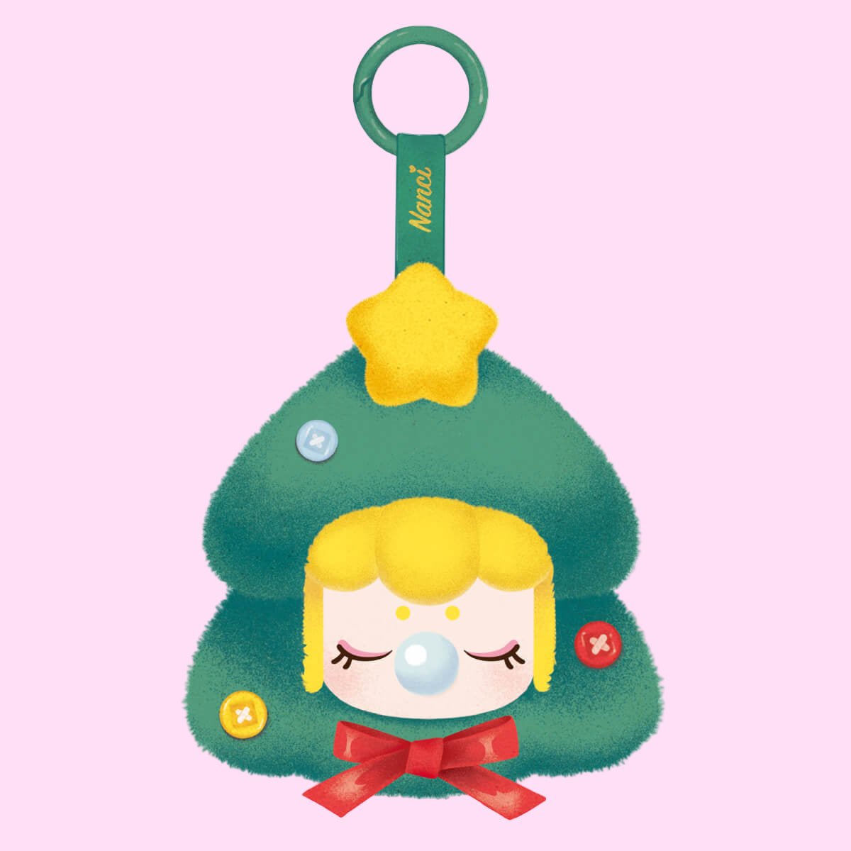 Rolife Nanci blind box mystery character hanging ornament plush - Overrated Korean Beauty & More