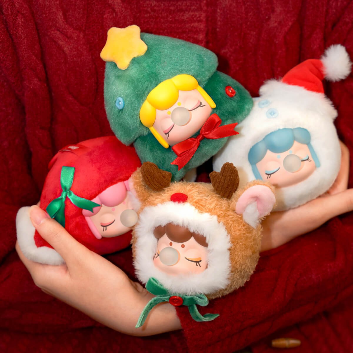 Rolife Nanci blind box soft winter holiday plush kawaii figure - Overrated Korean Beauty & More