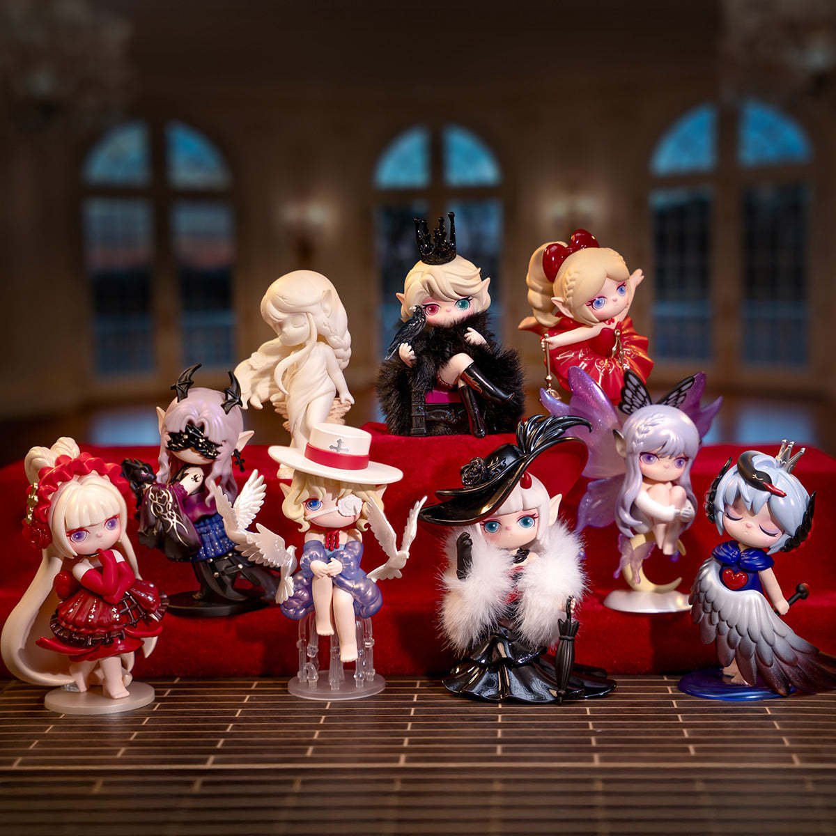 Rolife Suri Mystery Castle blind box all characters display set - Overrated Korean Beauty & More