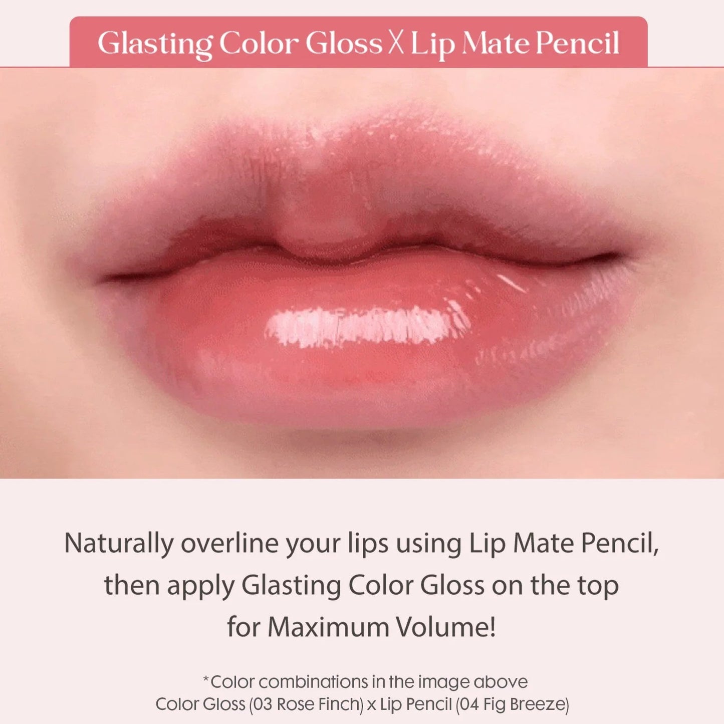 Rom&nd Peony Ballet Glasting Color Gloss - OVERRATED