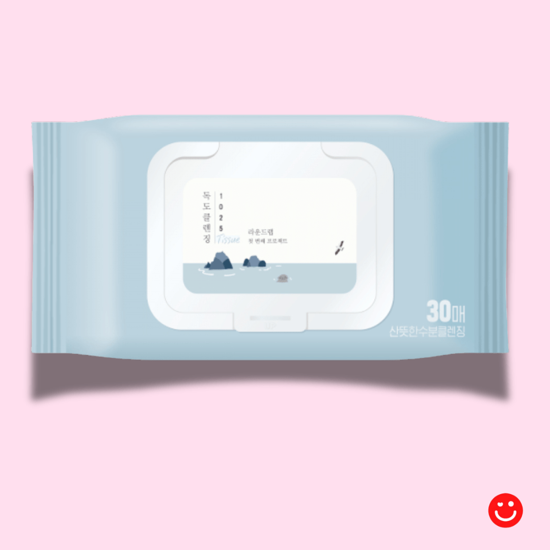 ROUND LAB 1025 Dokdo Cleansing Tissue - OVERRATED