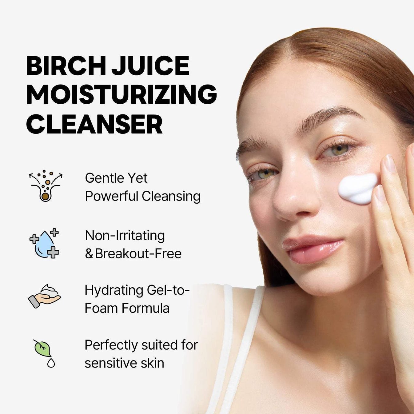 Round Lab Birch Moisturizing Cleanser - OVERRATED
