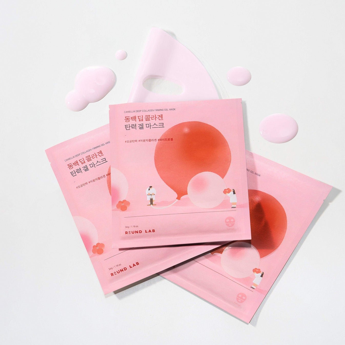Round Lab Camellia Deep Collagen Firming Gel Mask - OVERRATED