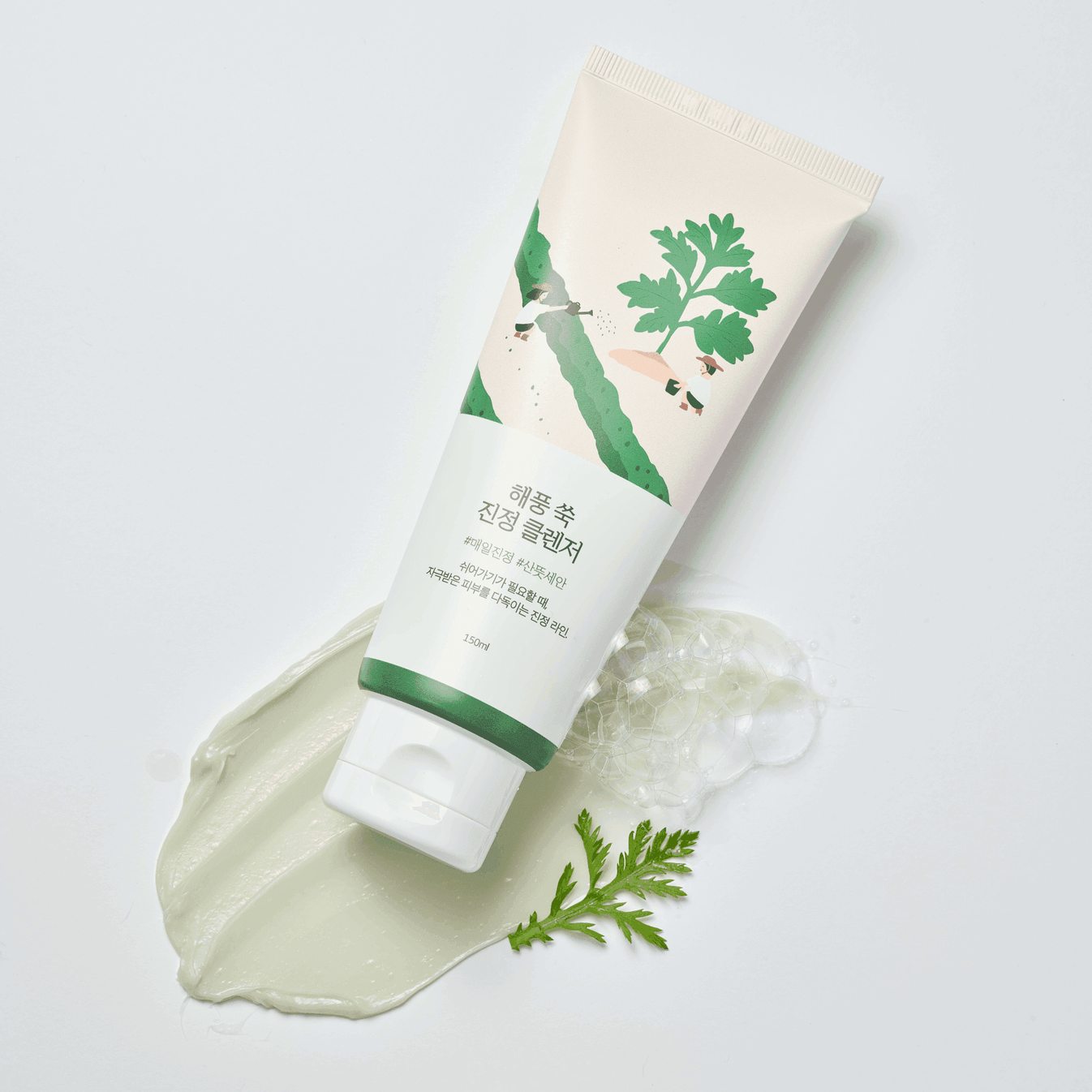 Round Lab Mugwort Calming Cleanser - OVERRATED