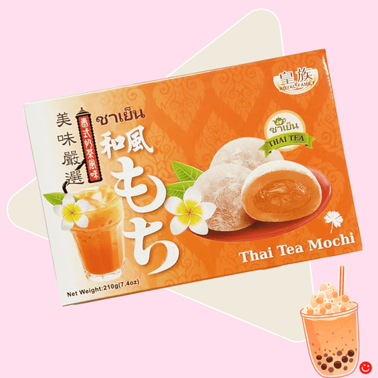 Royal Family Thai Tea Mochi - OVERRATED