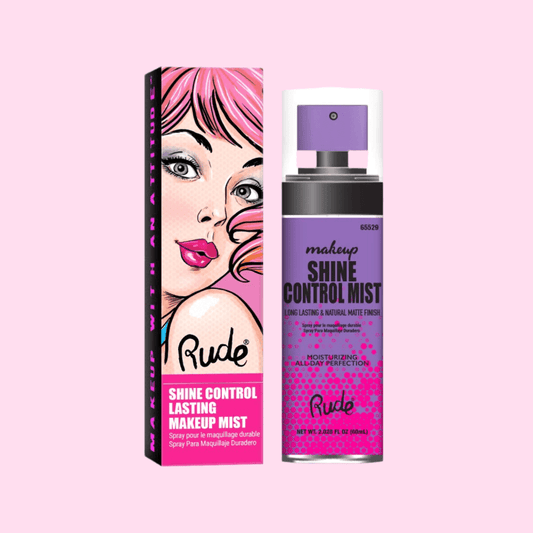 RUDE Shine Control Mist, Long Lasting & Natural Matte Finish - OVERRATED