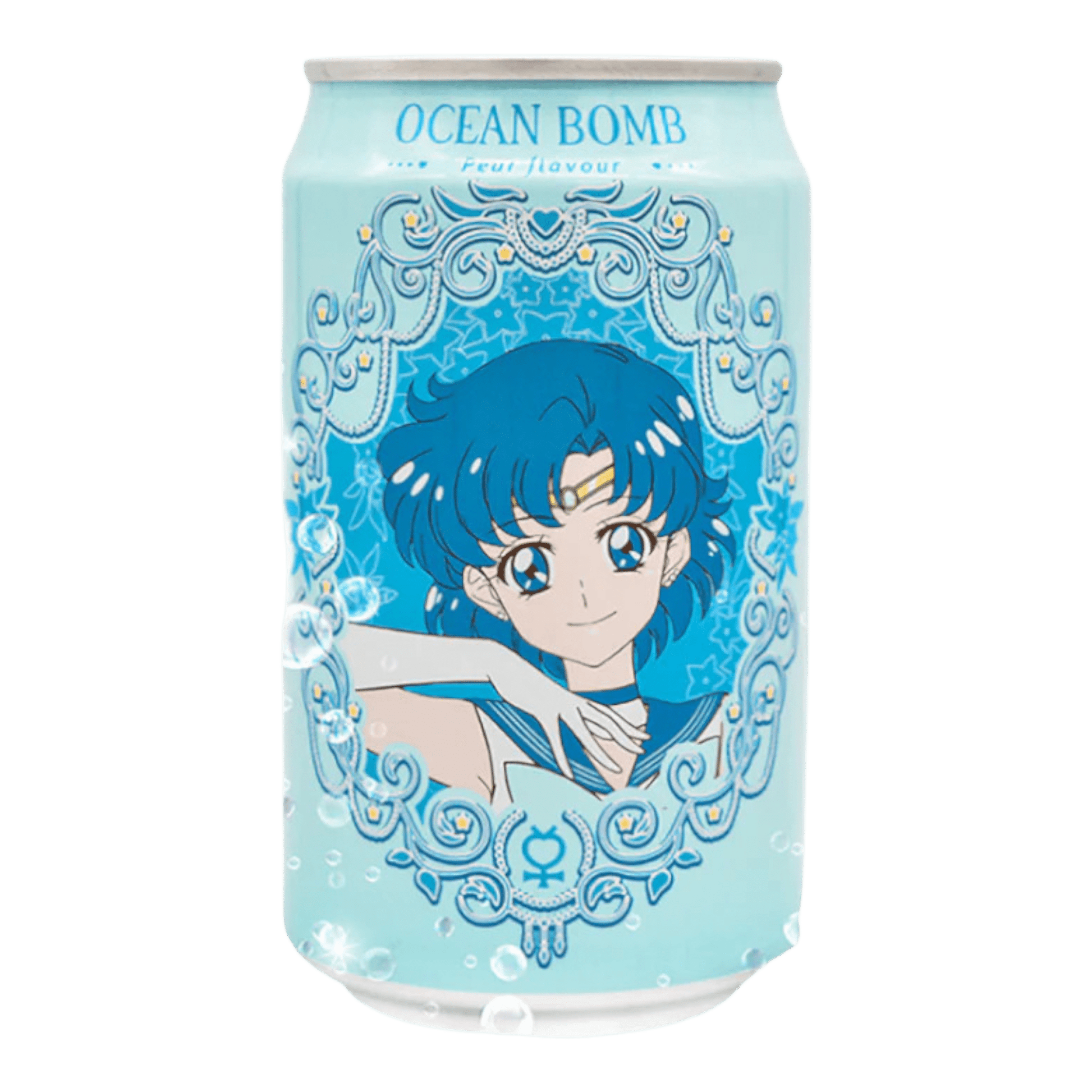 Sailor Moon Ocean Bomb Mercury Pear Sparkling Water 24 Count - OVERRATED