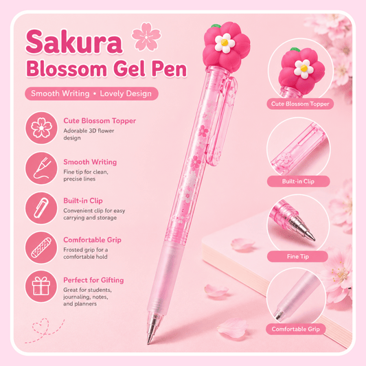 Sakura Blossom Gel Pen - OVERRATED
