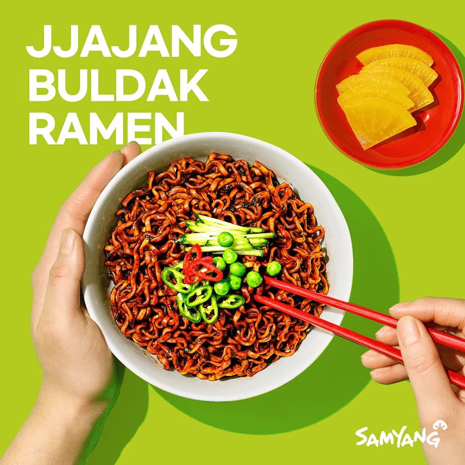 Samyang 5 Pack Buldak Jjajang Flavor Ramen - OVERRATED