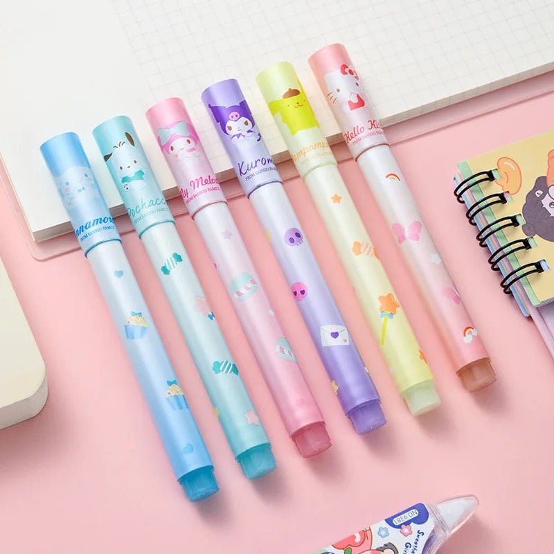 Sanrio 6pcs Higlighter - OVERRATED