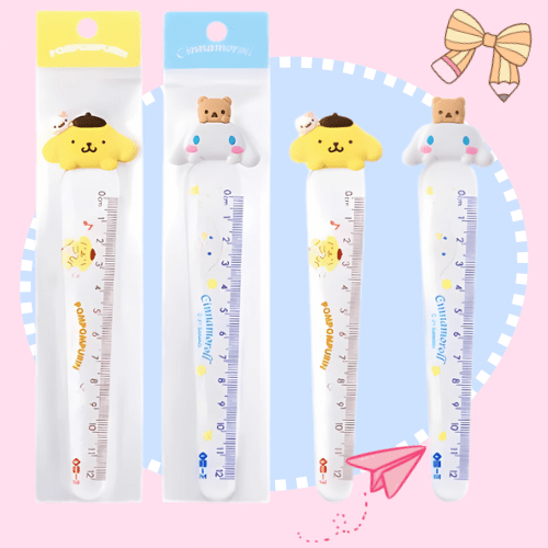 Kawaii Sanrio Ruler - My Melody Cinnamoroll – OVERRATED