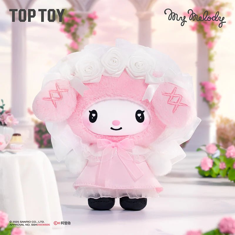 Sanrio Characters Angel Garden Series Plush Vinyl Keychain Gift Blind Box - OVERRATED