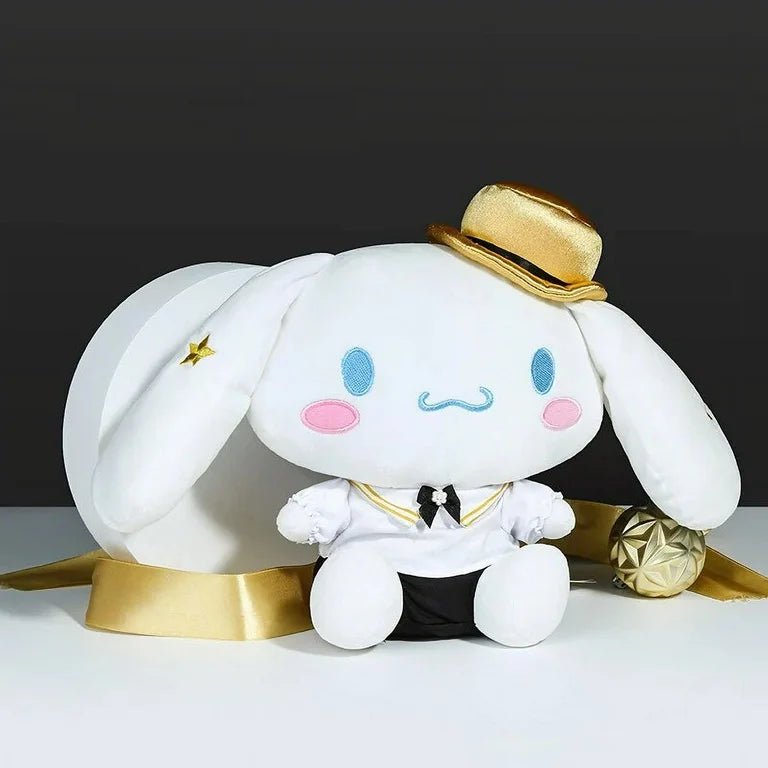 Sanrio Characters Cinnamoroll Black Tie Series Plushie - OVERRATED