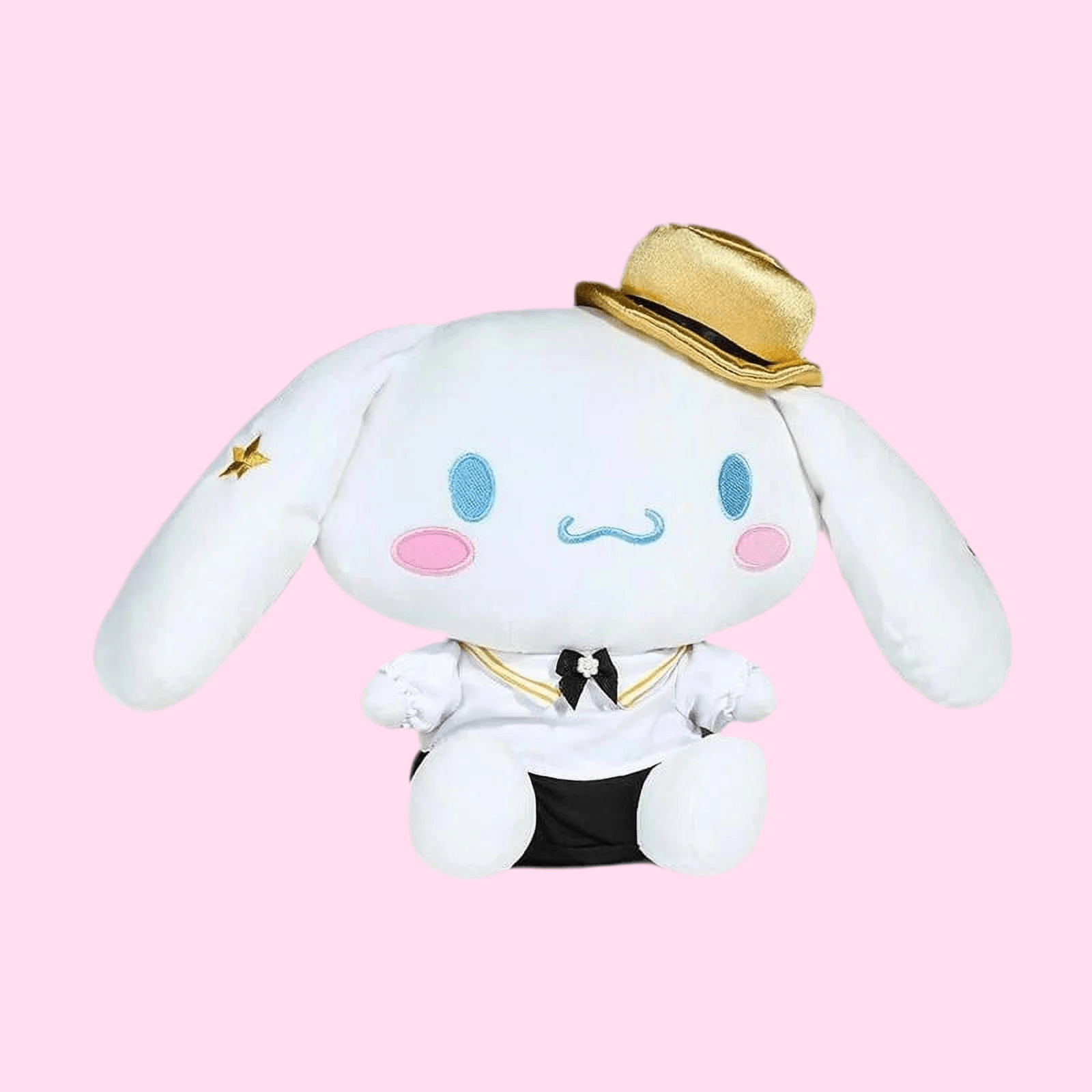 Sanrio Characters Cinnamoroll Black Tie Series Plushie - OVERRATED