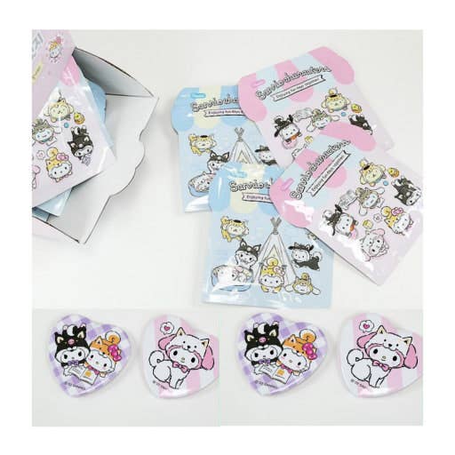 Sanrio Characters Heart Secret Deco Badge Blind Box - OVERRATED